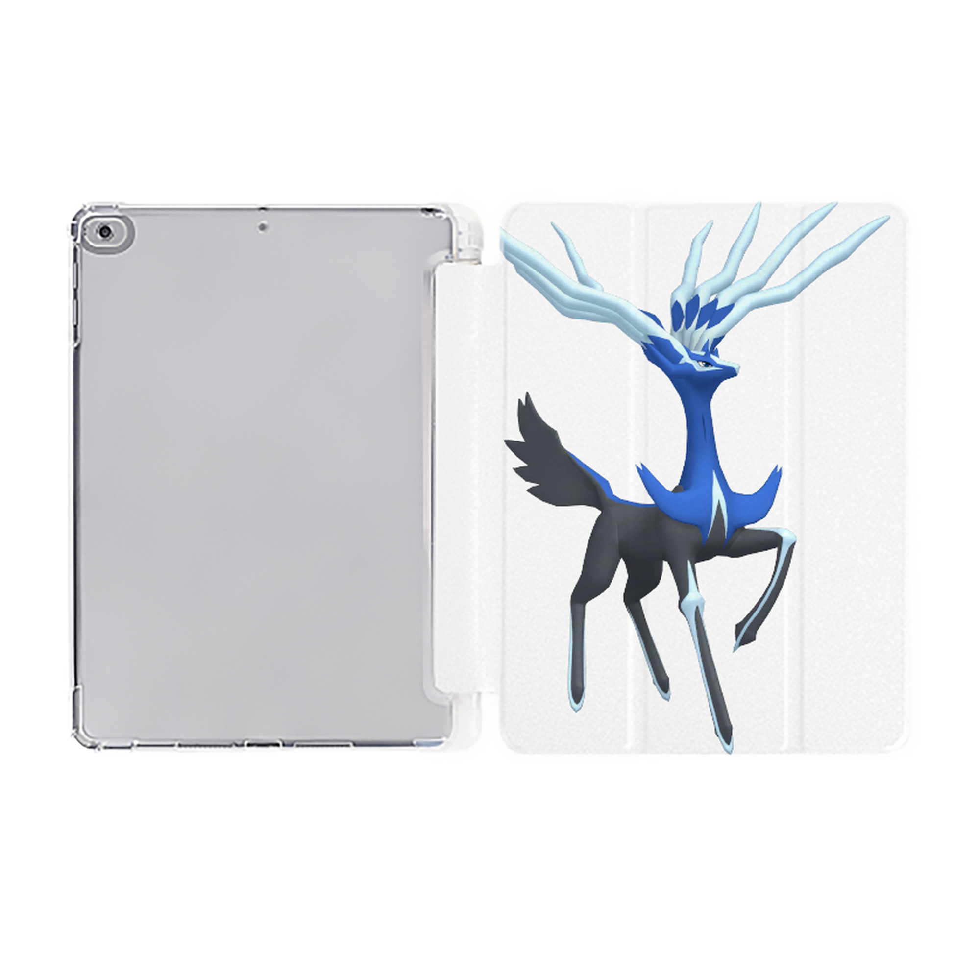 （画像用） ポケットモンスター Pokémon IPad ケース ペン収納付き 三つ折りスタンド PUレザー×シリコン 対応機種9.5/10.5/10.9インチ